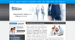 Desktop Screenshot of gredfi.pl